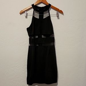 Do & Be Mesh Little Black Dress